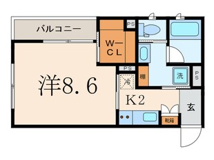 citta casa biancaⅢの物件間取画像